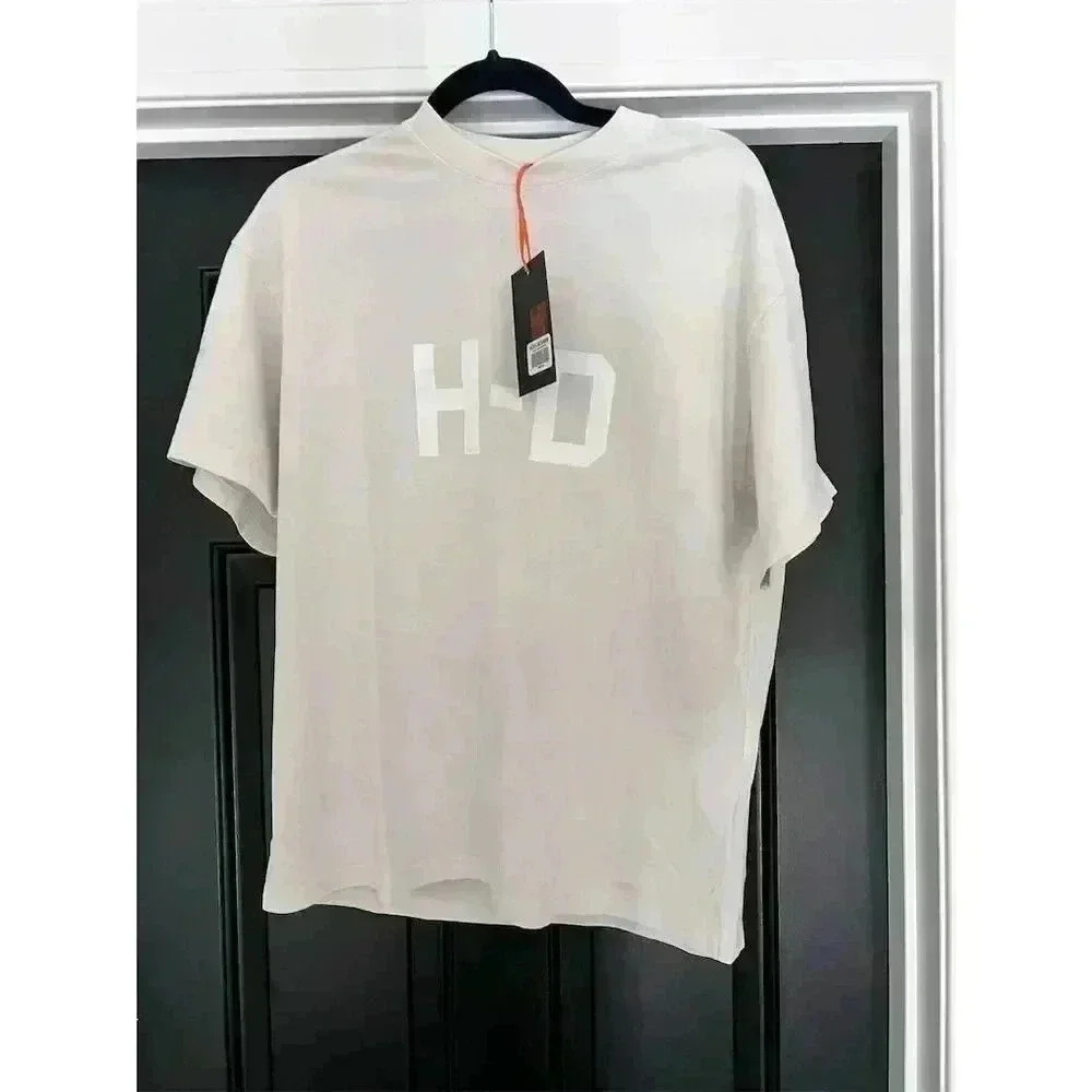 Harley-Davidson Men's Beige Graphic Print T-Shirt Size M Short Sleeve